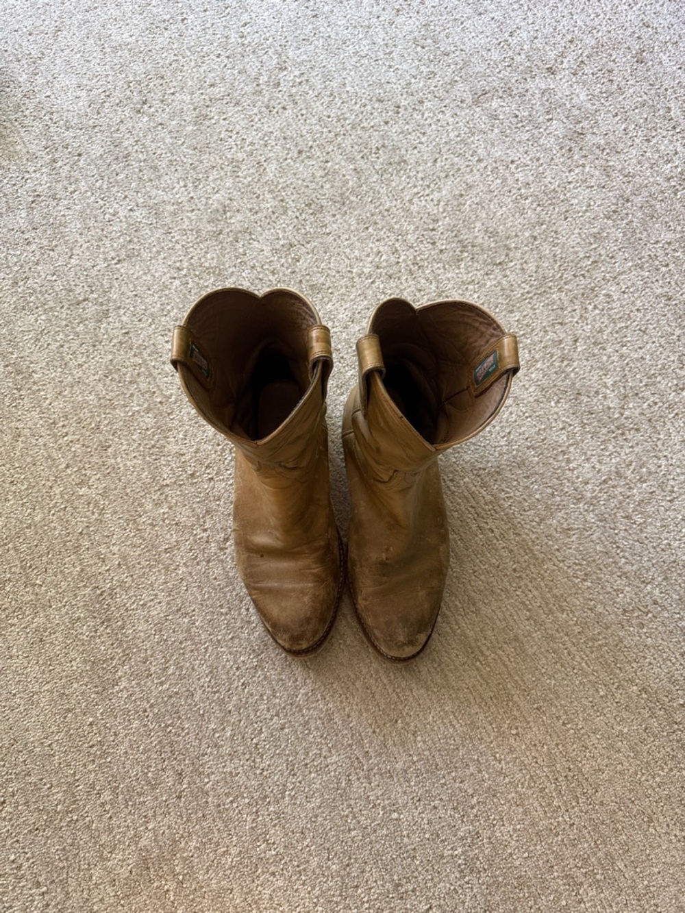 Tecovas Brown Leather Cowboy Boots